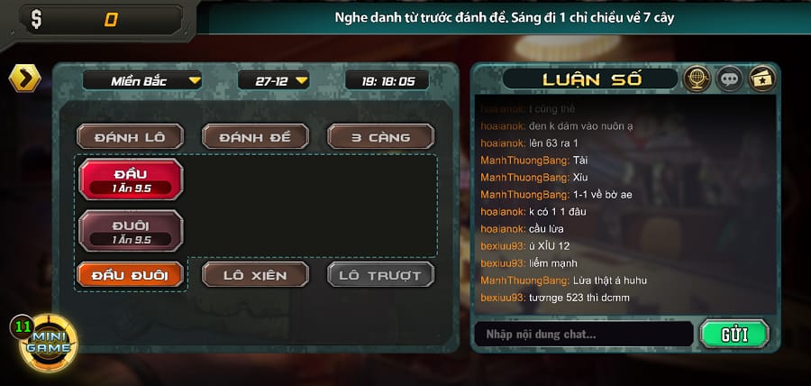 Thể thức lô đầu đuôi trên B52 Club