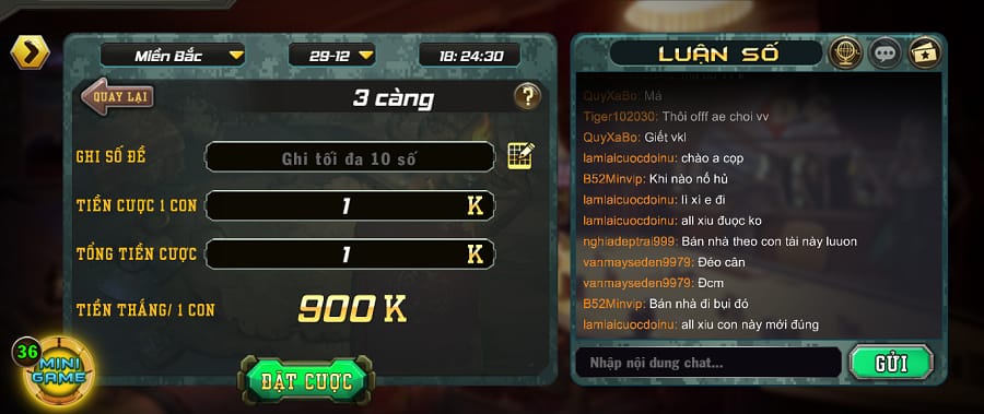 Chơi 3 càng thưởng lớn tại B52 Club